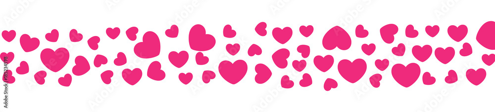 Happy Valentine's Day. Love valentine's background with hearts. Happy Valentines Day Background with 3D Realistic Red Hearts. Valentine's day abstract background.