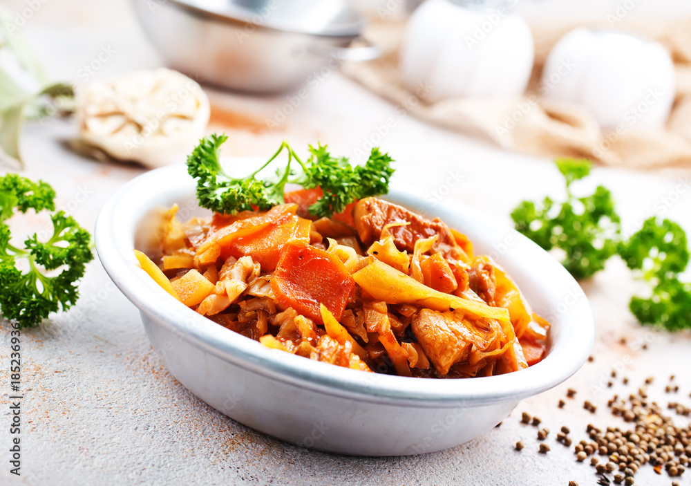 Cabbage stew Cabbage stew