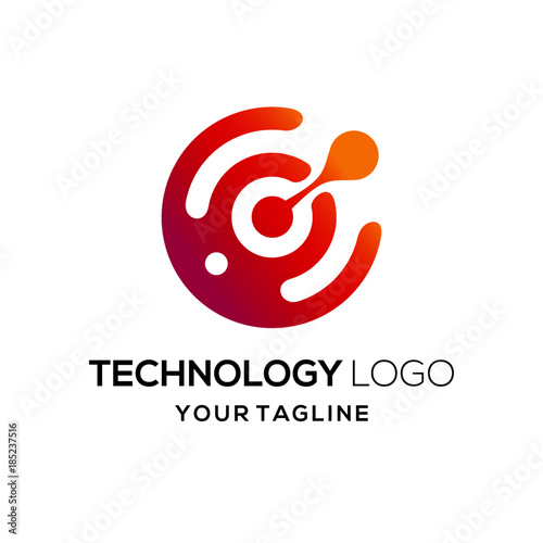 Technology Logo Stock Images