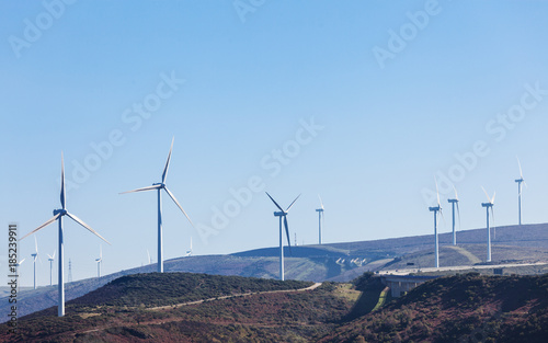 Wind power turbine station