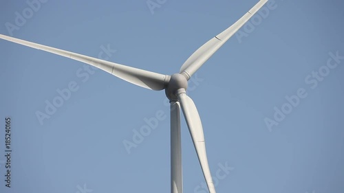 Wind power turbine. Renewable power energy station