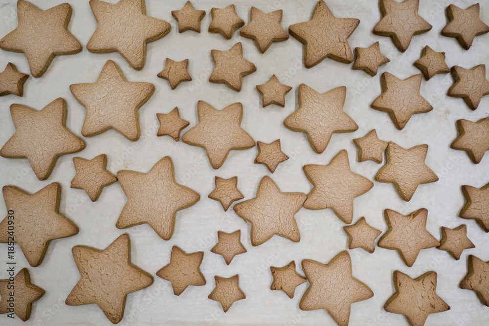 Christmas ginger cookies.