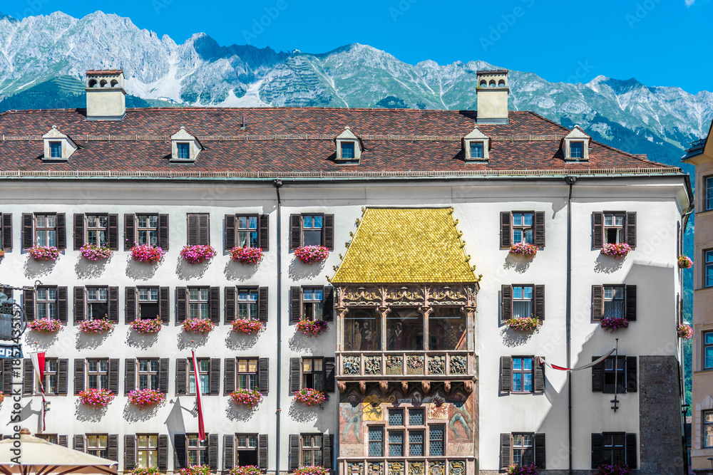 The Golden Roof in Innsbruck, Austria.