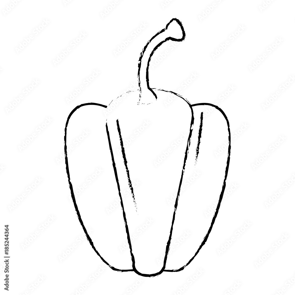 fresh pepper vegetable icon vector illustration design fresh pepper vegetable icon vector illustration design