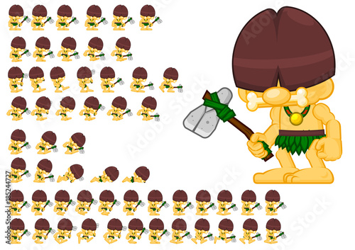 Cavemen Game Character