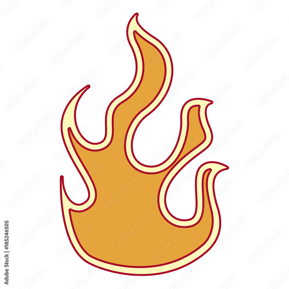 fire flame isolated icon vector illustration design fire flame isolated icon vector illustration design
