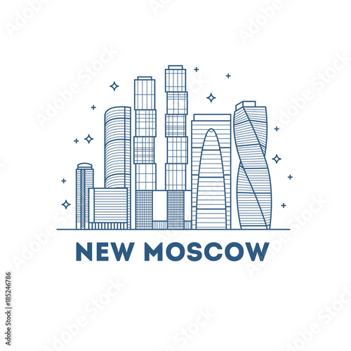 Canvas Print New Moscow