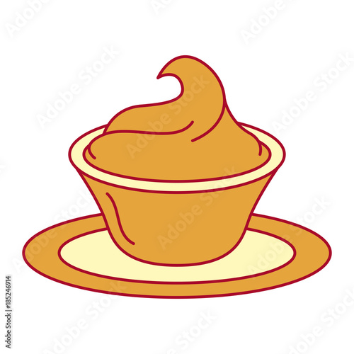 delicious guacamole sauce icon vector illustration design