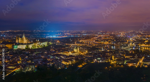 Prague cityscape in Czech Republic © Nikolai Sorokin
