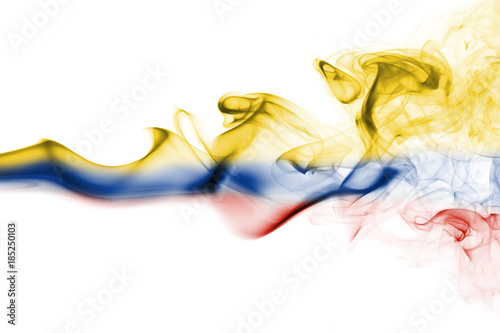 Colombia smoke flag