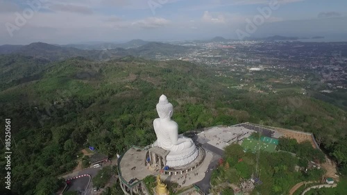 Flying arround of Big Buddha Phuket