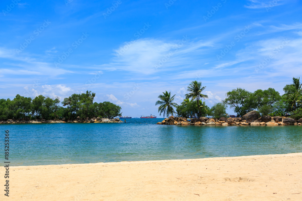 Fototapeta premium Sentosa Island in Singapore