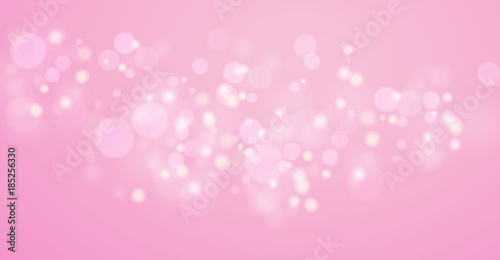 pink bokeh love Valentines day background