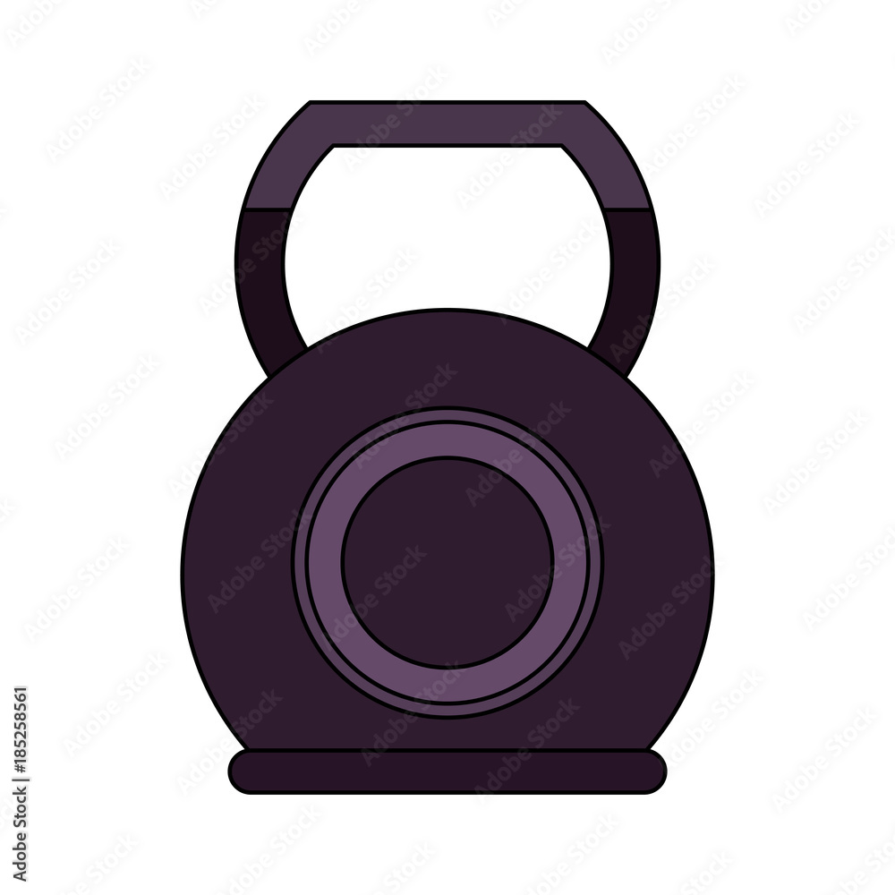 Kettlebell weight isolated icon vector illustration graphic design Kettlebell weight isolated icon vector illustration graphic design