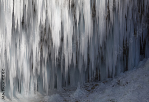 Winterlandschaft in Slowenien