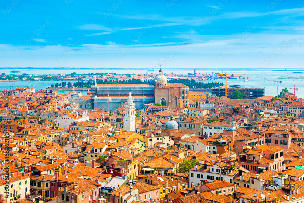 Beautiful panoramic landscape of San Marco