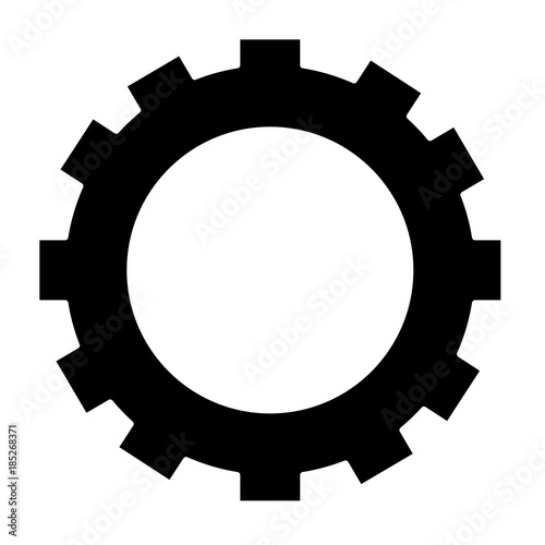 gear work cooperation business concept vector illustration pictogram