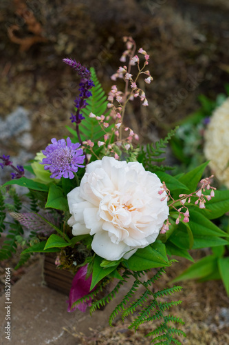 Foraged and Found Wedding Florist Bouquet