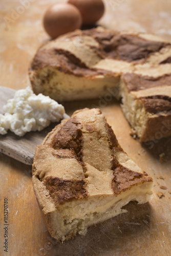 Pastiera napoletana - sweet typical of southern Italy