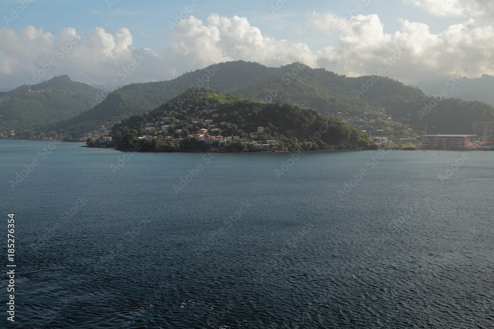 Tropical island in Caribbean Sea. Grenada Tropical island in Caribbean Sea. Grenada