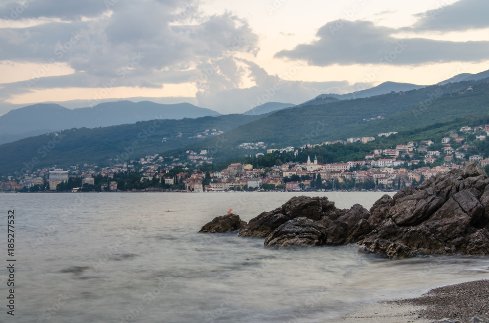 Fototapeta premium Mittelmerküste bei Opatija