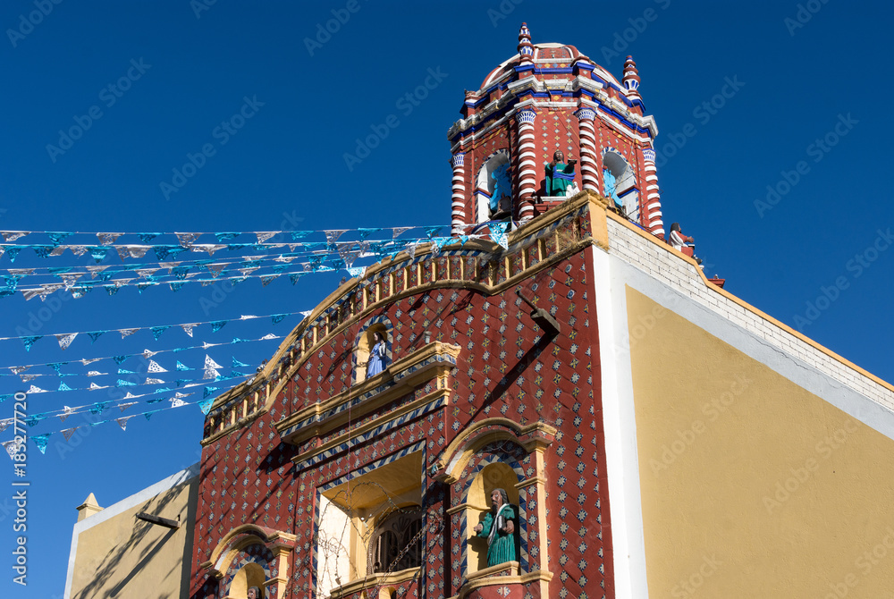 Église de Tonantzintla, Cholula, Mexique