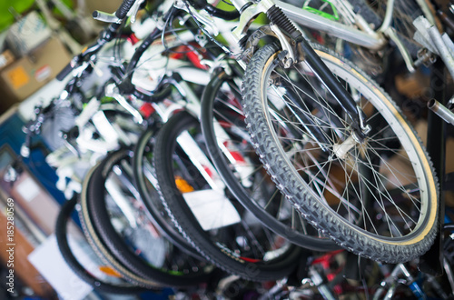 Image of assortment iron push-bikes