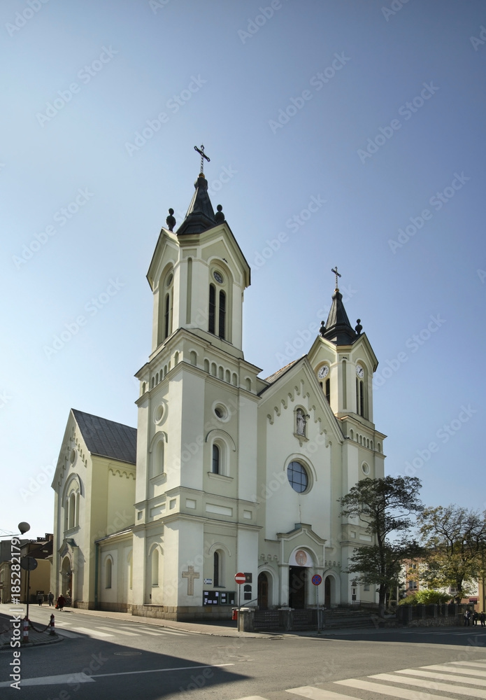 Church of Transfiguration of Our Lord in Sanok. Subcarpathian voivodeship. Poland