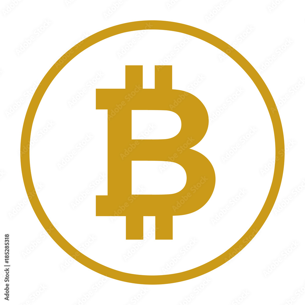 Bitcoin symbol sign for digital currency. Cryptocurrency to use for buttons or websites. Security concept. Golden yellow orange bitcoin illustration. Bitcoin symbol sign for digital currency. Cryptocurrency to use for buttons or websites. Security concept. Golden yellow orange bitcoin illustration.
