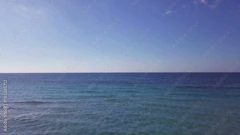 Sea waves aerial view from drone Sea waves aerial view from drone
