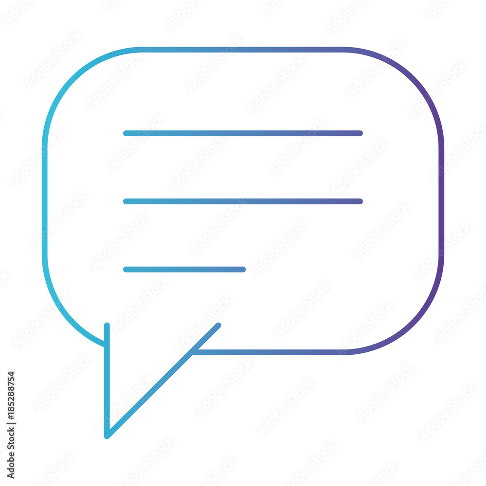 square dialogue speech and rounded with tail in degraded blue to purple color contour square dialogue speech and rounded with tail in degraded blue to purple color contour