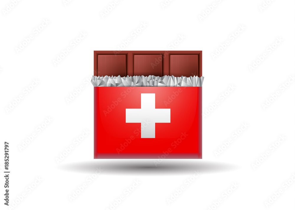 Obraz premium Chocolate design. Vector illustration.
