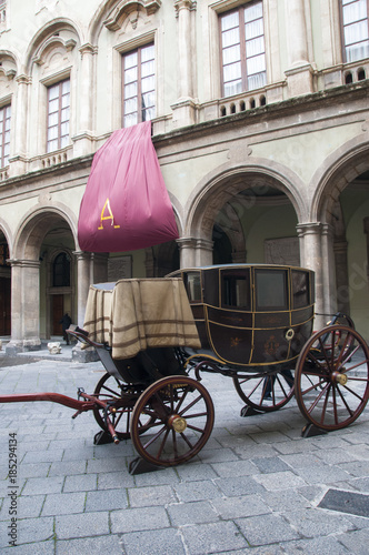 carriage of the senate on the occasion of the feast of saint agate in Catania in Sicily