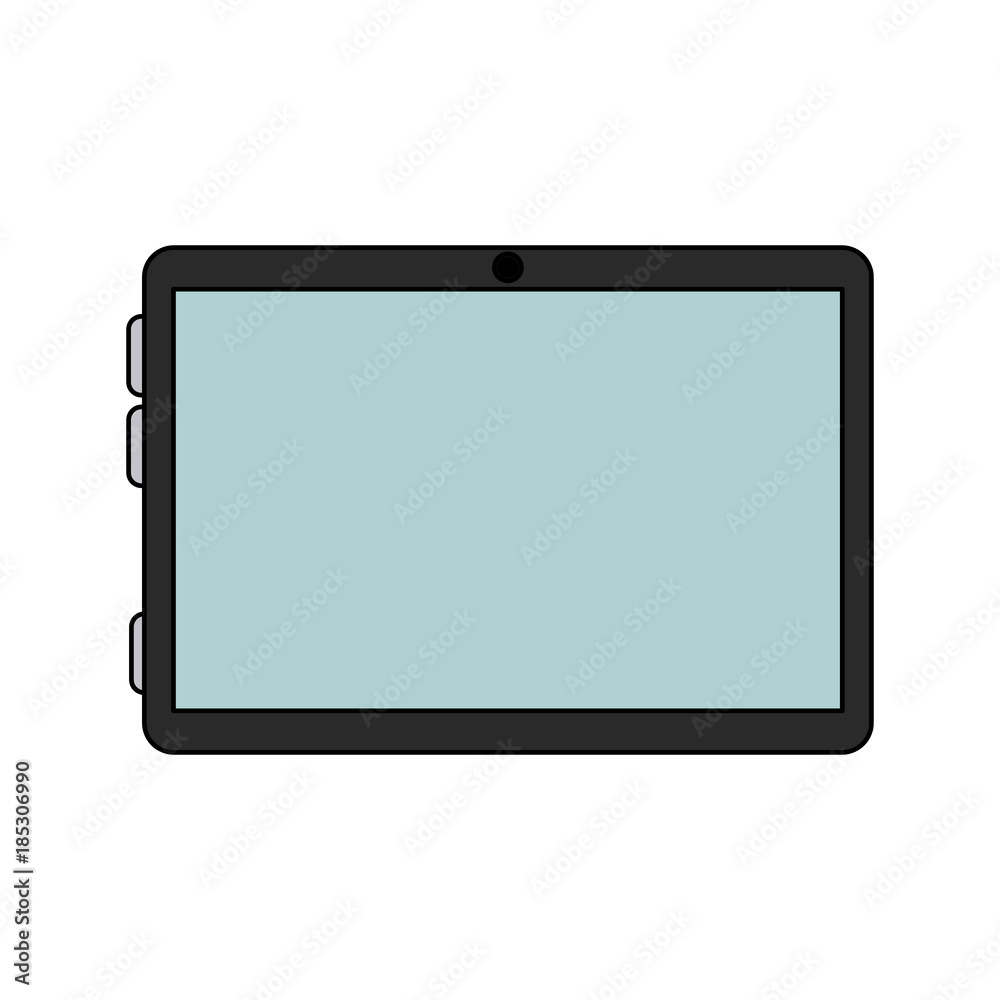 Tablet technology isolated