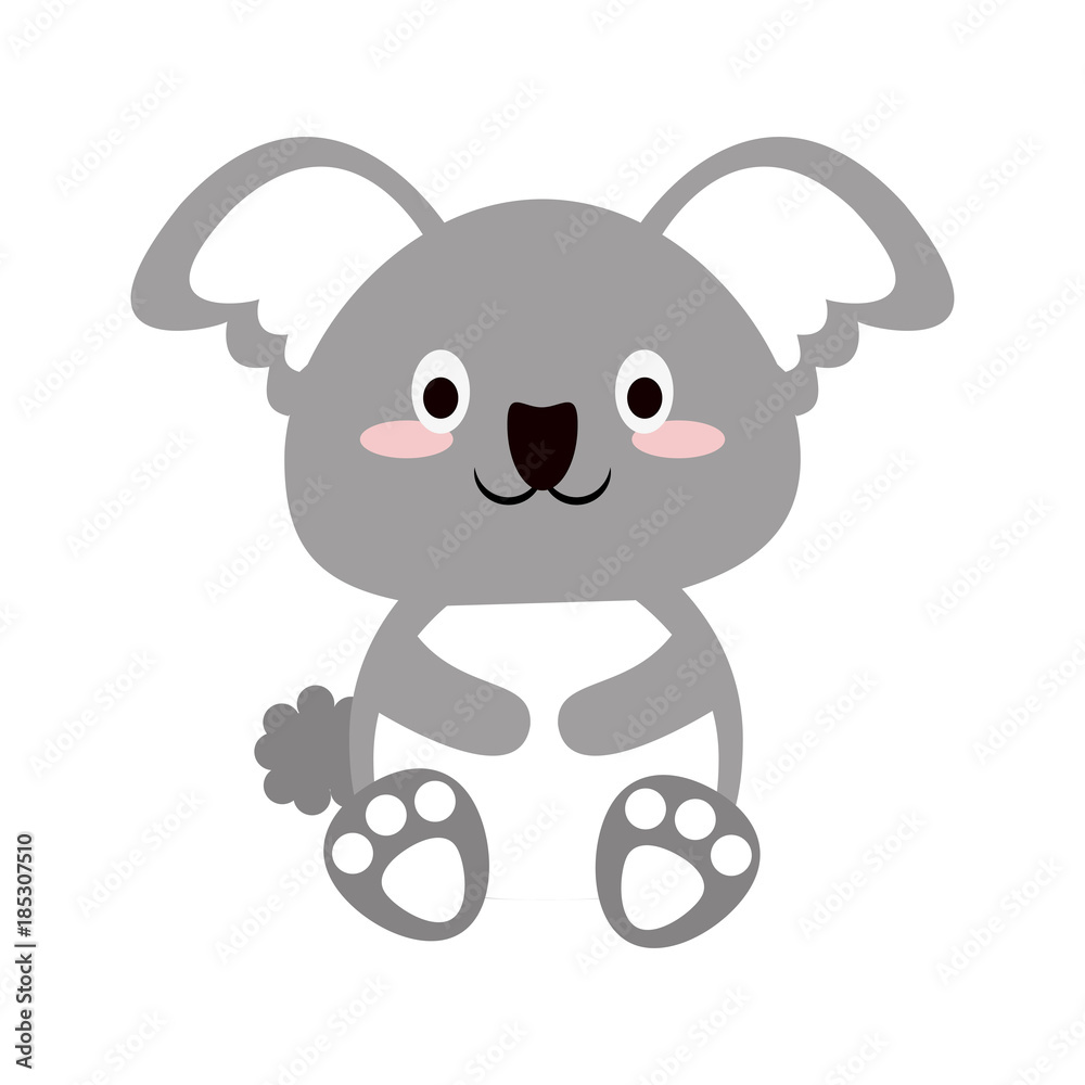 Cute koala cartoon Cute koala cartoon