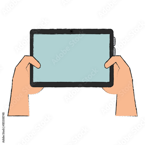 Tablet technology isolated
