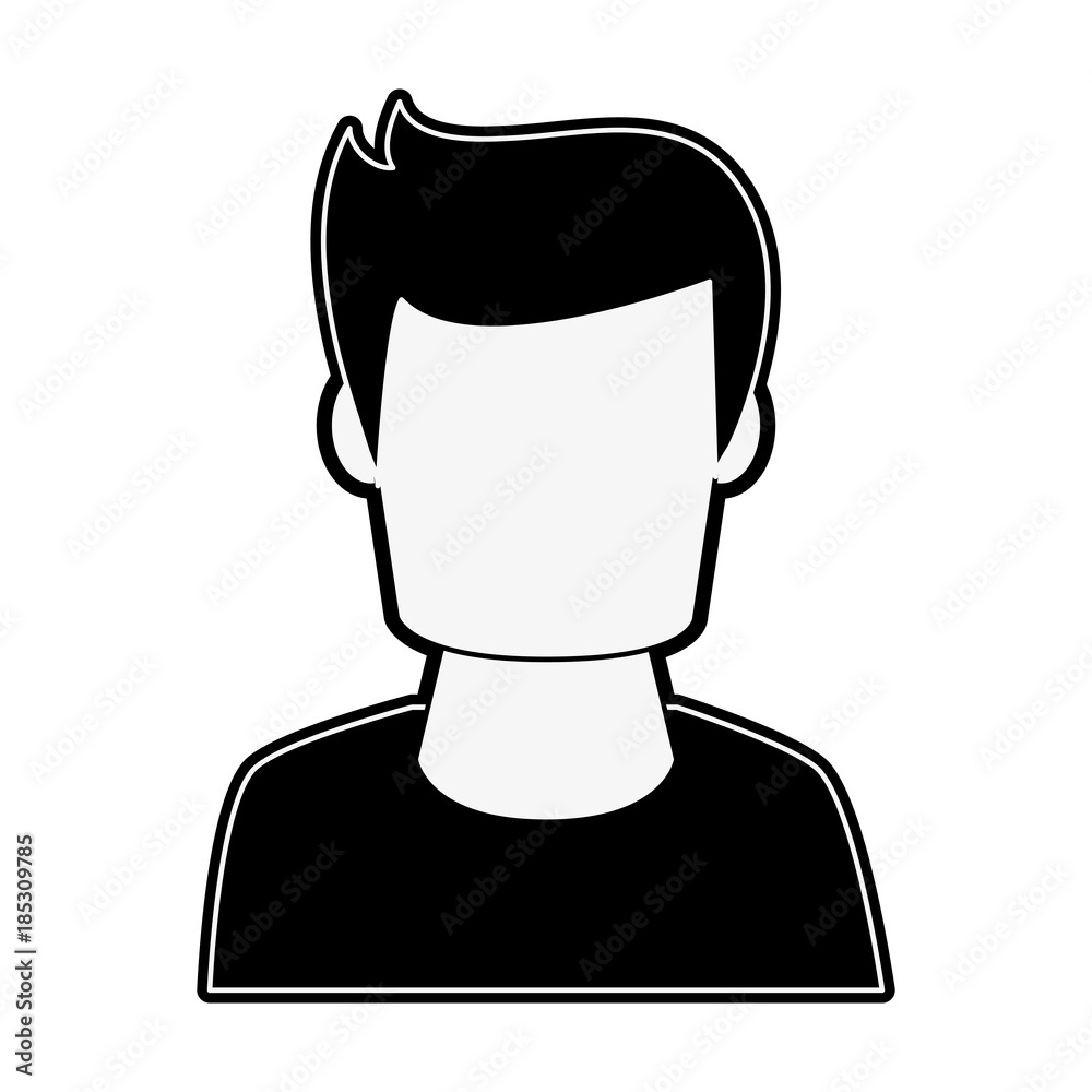 Obraz premium Man avatar profile