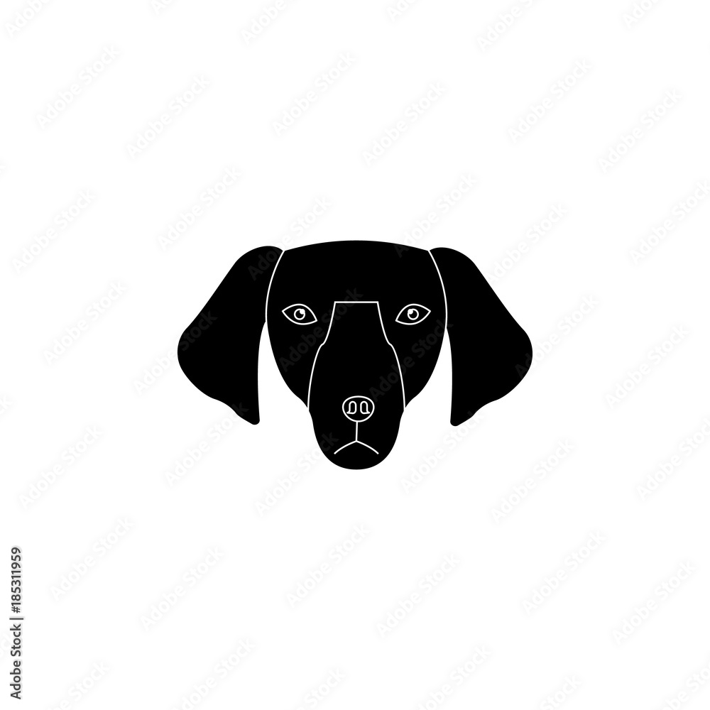 Dachshund face icon. Popular Breed of dogs element icon. Premium quality graphic design icon. Dog Signs and symbols collection icon for websites, web design, mobile app Dachshund face icon. Popular Breed of dogs element icon. Premium quality graphic design icon. Dog Signs and symbols collection icon for websites, web design, mobile app
