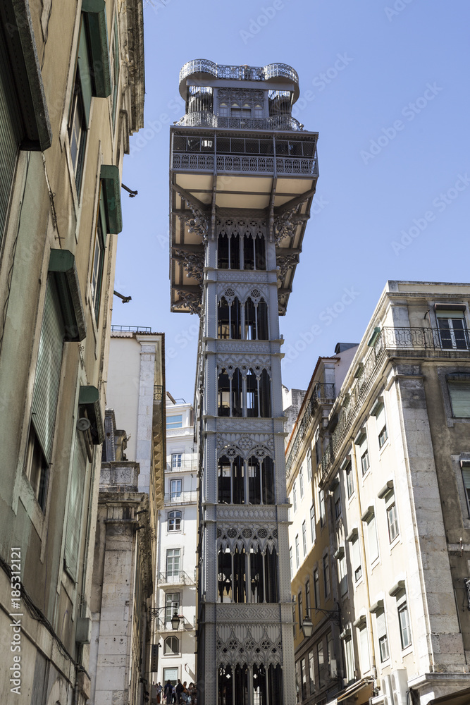 Lisbon Santa Justa Lift
