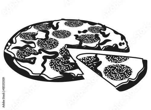 Pictogram Icon Pizza