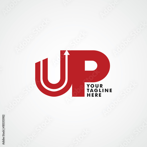 UP Logo Vector Template Design