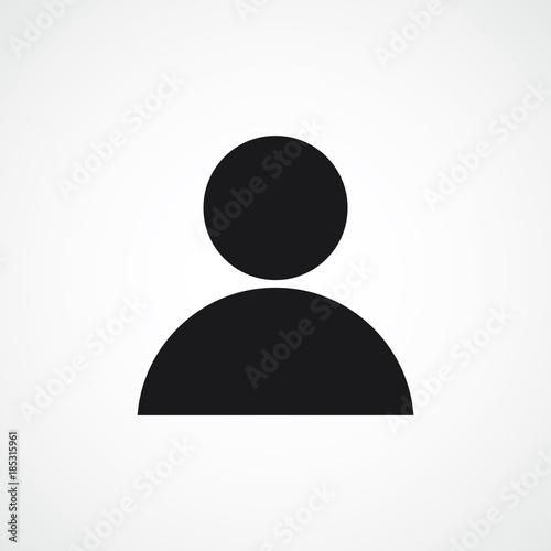 Man Icon vector Template Design