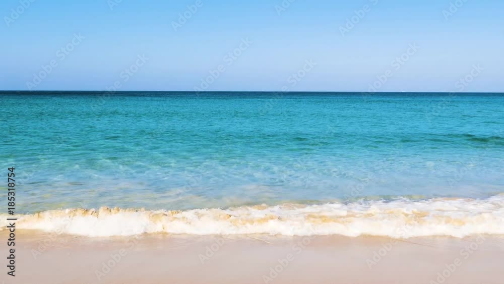 Beautiful ocean waters cool in the morning at Karon Beach. Phuket Thailand Beautiful ocean waters cool in the morning at Karon Beach. Phuket Thailand