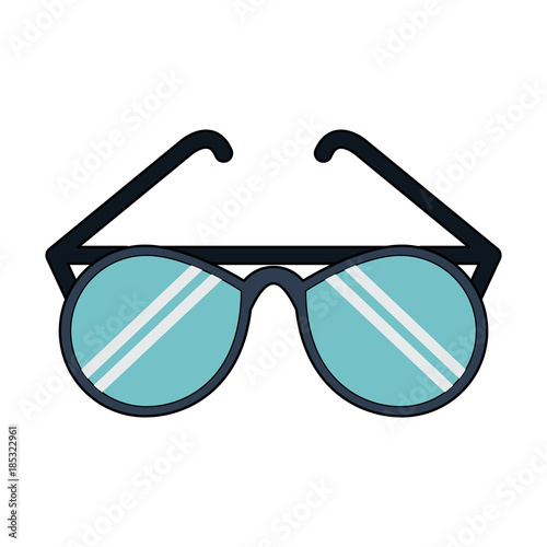Fashion sunglasses isolated