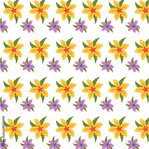 pattern flower vector illustration