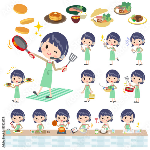 Call center woman_cooking
