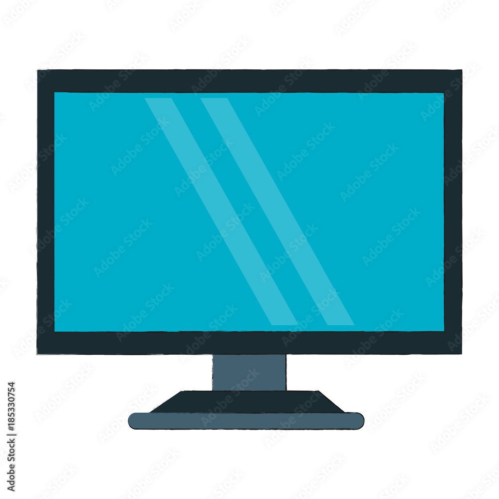 Computer screen technology icon vector illustration graphic design Computer screen technology icon vector illustration graphic design