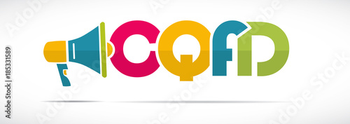 mégaphone mot : CQFD
