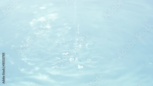 Splashing on the water surface