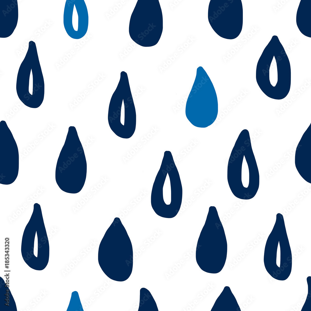 Summer rain seamless texture. Seamless pattern can be used for wallpaper, pattern fills, web page background, surface textures. Summer rain seamless texture. Seamless pattern can be used for wallpaper, pattern fills, web page background, surface textures.
